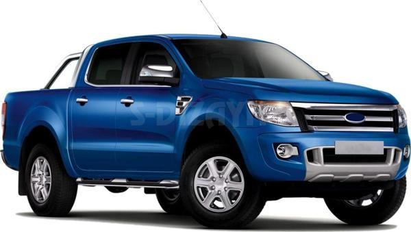 Ford Ranger Uyumlu Krom Kapı Kolu 4 Kapı 2011 Üzeri - Image 1