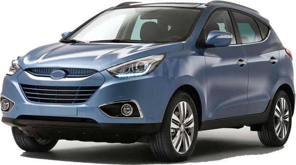 Hyundai İx35 Uyumlu Krom Cam Çıtası 6 Parça 2010-2015 - Image 1
