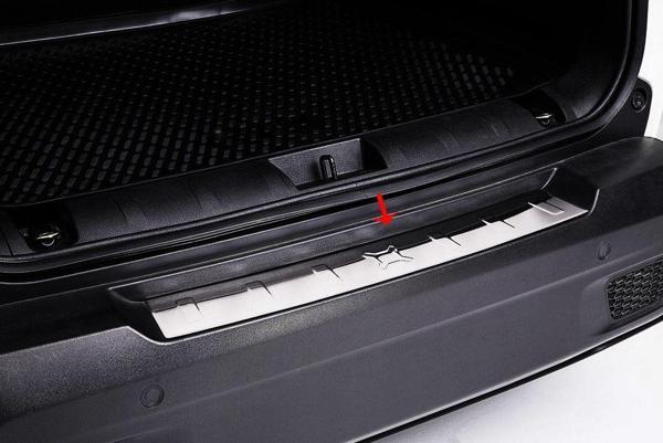 Jeep Renegade Uyumlu Krom Arka Tampon Eşiği 2014 Üzeri - Image 1