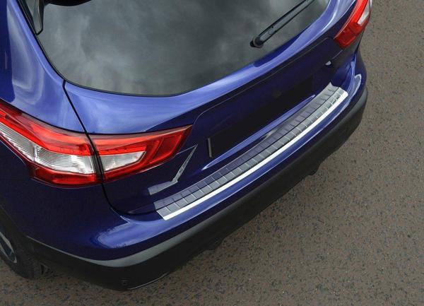 Nissan Qashqai Uyumlu Krom Arka Tampon Eşiği 2014-2017 - Image 1