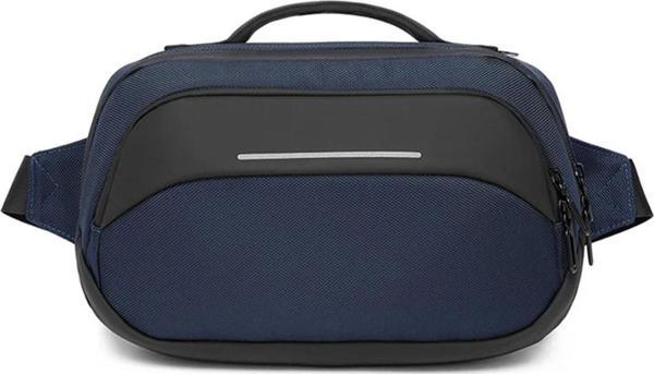 Erkek Askılı Çok Cepli Bel ve El Çantası Lacivert 9551 - Image 1