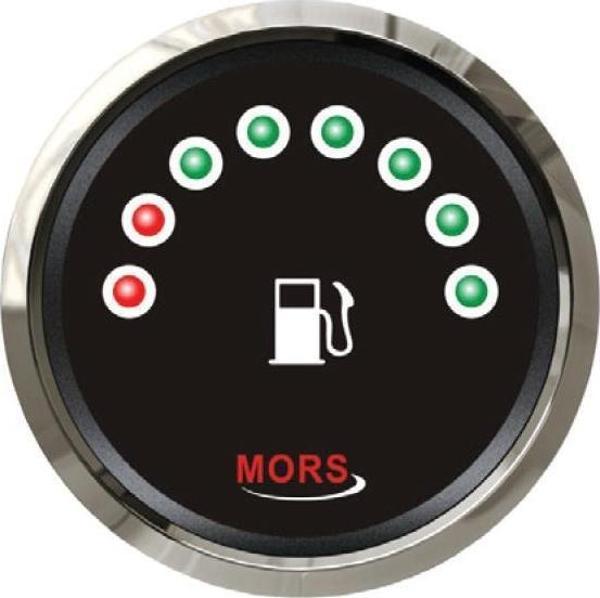 Mors Dijital Yakıt Göstergesi 12-24 Volt Siyah - Image 1