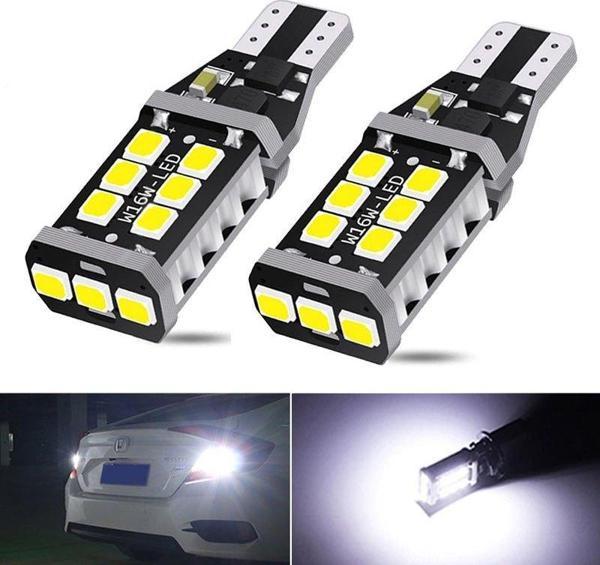 Led Ampul T15-15 Smd Canbuslı Beyaz 2'Li Set 12V / Laam631 - Image 1
