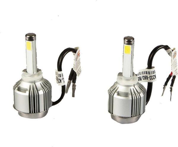 Led Far Ampulü Çift Renk Mavi/Beyaz H27-36W-4800Lm-12V / Laam493 - Image 1