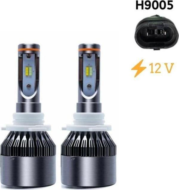 Led Far Ampulü Çift Renk Sarı/Beyaz 9005-36W-4800Lm-12V / Laam490-1 - Image 1
