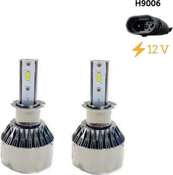 Led Far Ampulü Küçük Kasa Beyaz H9006/36W/4800Lm/12 / Laam906 - Image 1