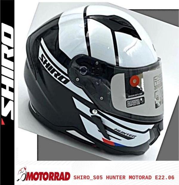 SHIRO KASK FULLFACE HUNTER MOTORAD GRAFİK L 5960 - Image 1