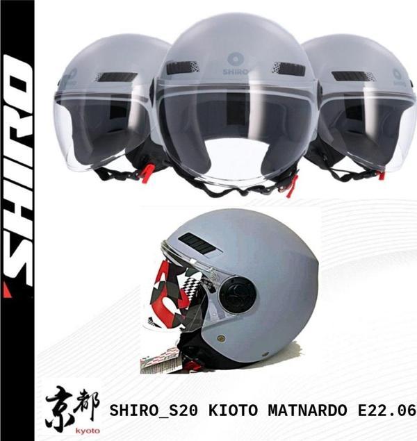 SHIRO KASK JET OFC KIOTO M.C MAT NARDO L 5960 - Image 1