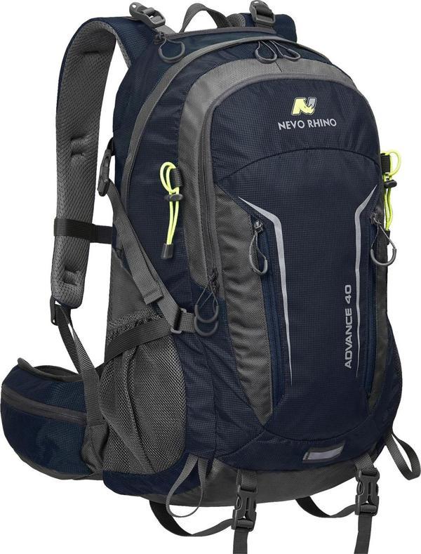 Outdoor Kamp ve Yürüyüş Sırt Çantası (40 Litre Kapasiteli) Lacivert 9112 - Image 1