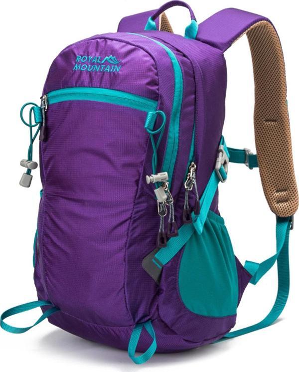 Outdoor Bisiklet ve Yürüyüş Sırt Çantası (30 Litre Kapasiteli) Mor DSC1782 - Image 1