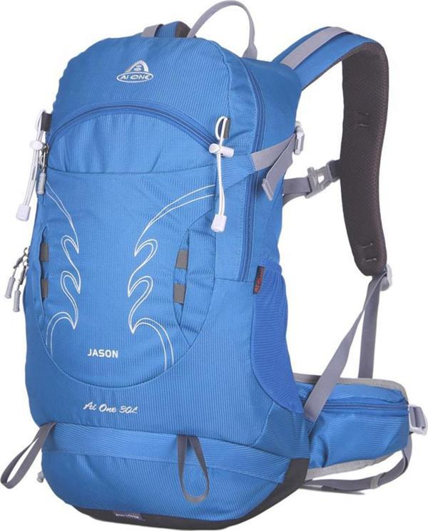 Outdoor Kamp ve Yürüyüş Sırt Çantası (30 Litre Kapasiteli) Mavi DSC1869 - Image 1