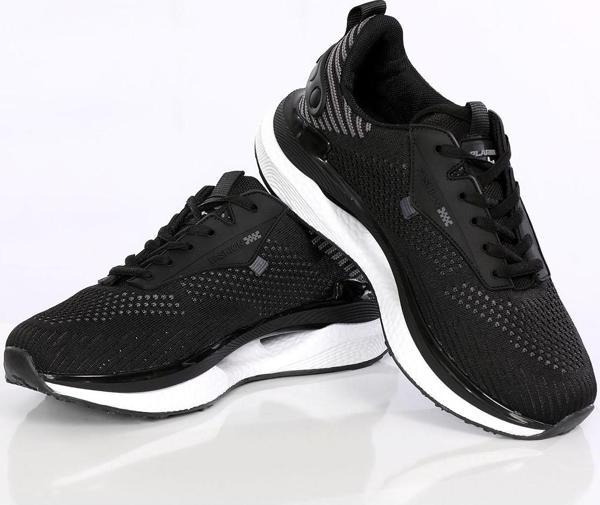 Plarium Erkek Memory Foam , Ortopedik Taban, Rahat , Günlük , Spor , Yürüyüş Ayakkabısı PLR5012VF Siyah/Füme - Image 1