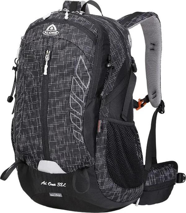 Outdoor Kamp ve Yürüyüş Sırt Çantası (38  Litre Kapasiteli) Siyah 9922 - Image 1