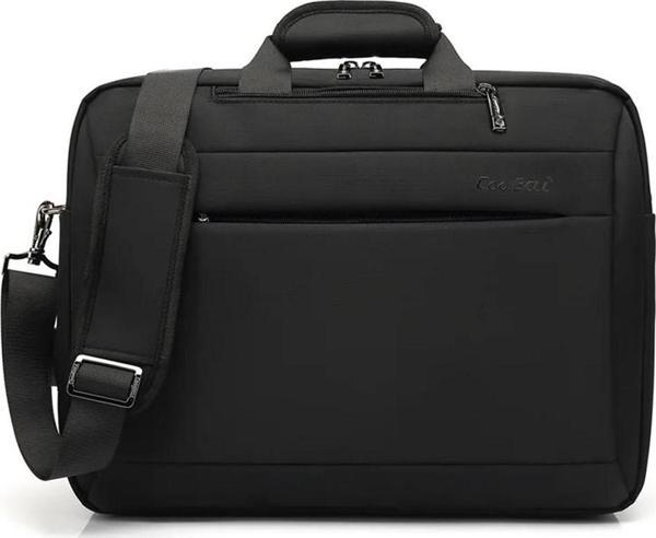15,6 inç Laptop Bölmeli, Çok Fonksiyonlu Evrak ve Sırt Çantası Siyah CB-5501 - Image 1
