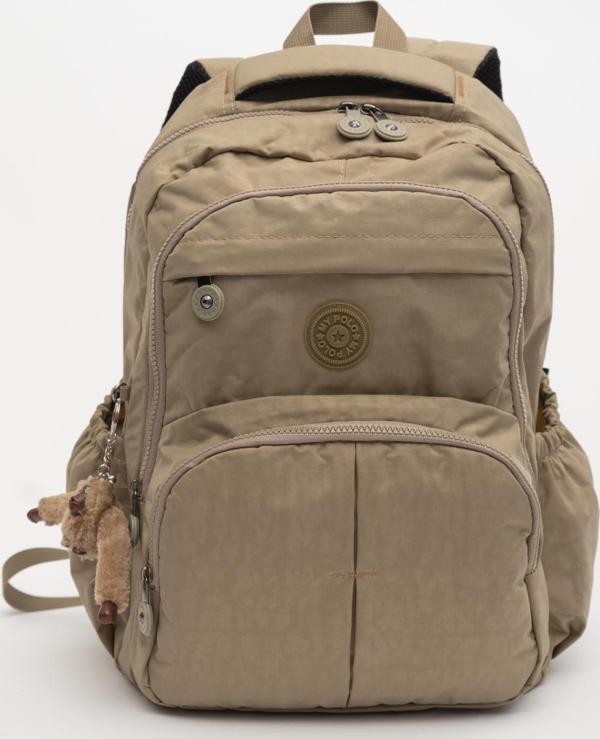 My Polo Unisex Çok Amaçlı Günlük Sırt-Okul Çantası MYP8680 Açık Kahverengi - Image 1
