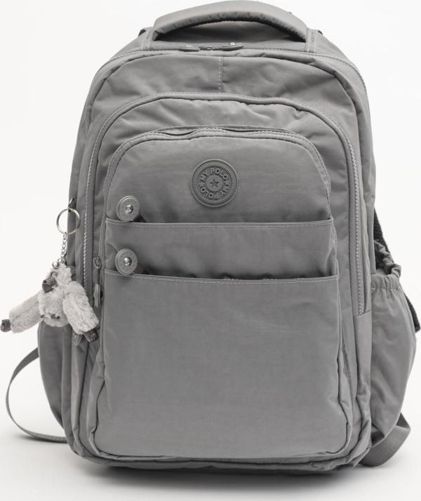 My Polo Unisex Çok Amaçlı Günlük Sırt-Okul Çantası MYP8690 Gri - Image 1