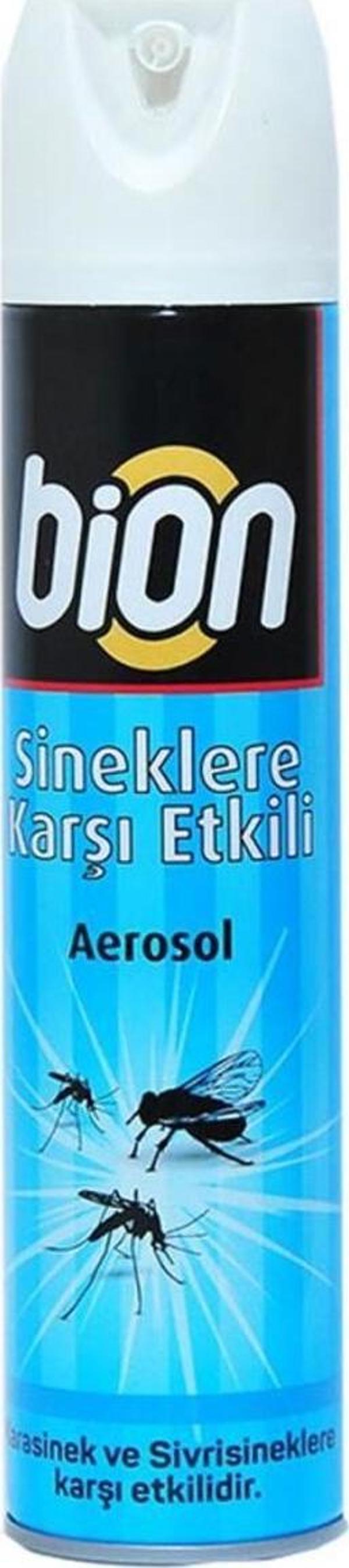 Bion Sineklere Karşı Etkili Sprey Aerosol 405 Ml Kara Sivrisinek - Image 1