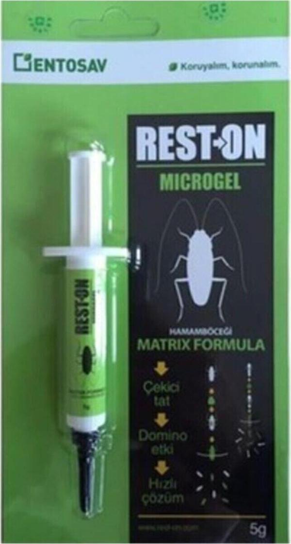 ENTOSAV Reston Hamamböceği Jeli 5 Gr - Etkili Hamamböceği Kontrolü Için Mikrojel - Image 1