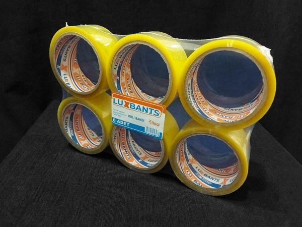 LuxBants 50 Metre 6 Adet Koli Bandı 45x50m - Image 1