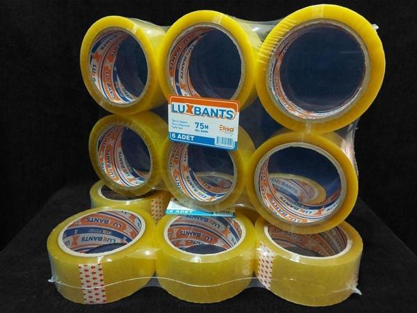 LuxBants 75 Metre 12 Adet Koli Bandı 45x75m - Image 1
