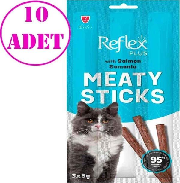 Reflex Somonlu Kedi Ödül Çubuğu 3X5 Gr 10 Ad - Image 1