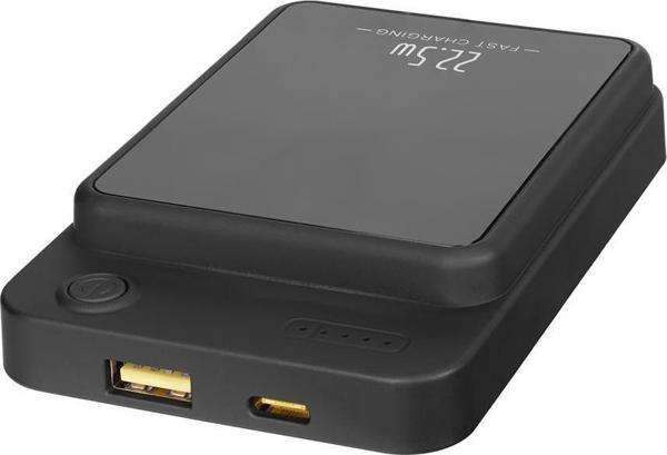 S-link M1021 10000mAh Magsafe 15W HSC22.5W+PD20W+QC3.0 Siyah LCD Taşınabilir Şarj Cihazı Powerbank - Image 1
