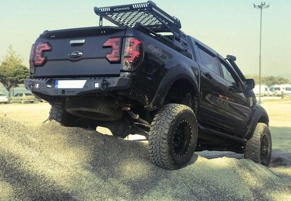 Arka Demir Uyumlu Tampon Çelik Aqm-S20 (Ranger,Revo,Amarok,Navara,L200) - Image 1