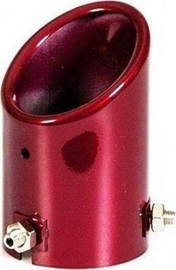Egzoz Ucu Paslanmaz 6.8Cm Kırmızı /Eguc529 - Image 1