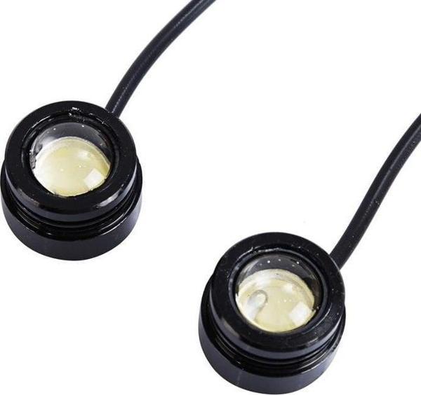 Gündüz Ledi 2X3W Beyaz Yapıştırmalı 12V/Laam623 - Image 1