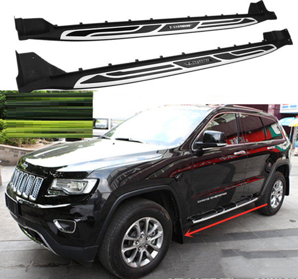 Jeep Cherokee Uyumlu Limited -2014 Yan Basamak Side Step Square Style - Image 1