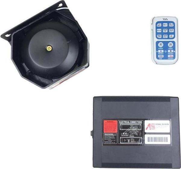 Mikrofonlu Metal Siren Uzaktan Kumandalı /Sssr45-1 - Image 1