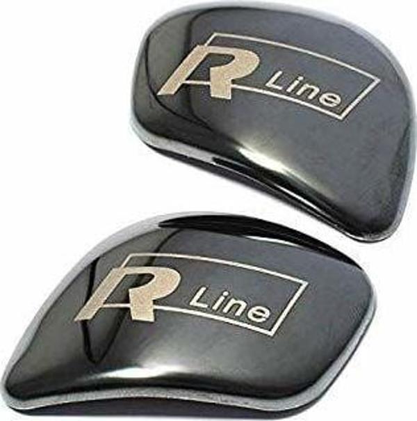 R-Line Vites Topuzu Logosu-Siyah / Icvı181 - Image 1