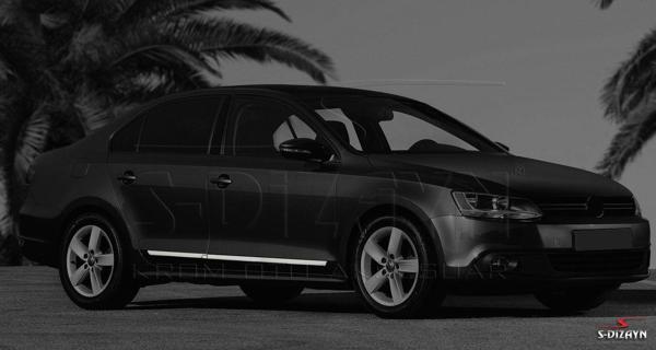 Volkswagen Jetta Uyumlu Kapı Koruma Çıtası Krom 2011 Üzeri - Image 1