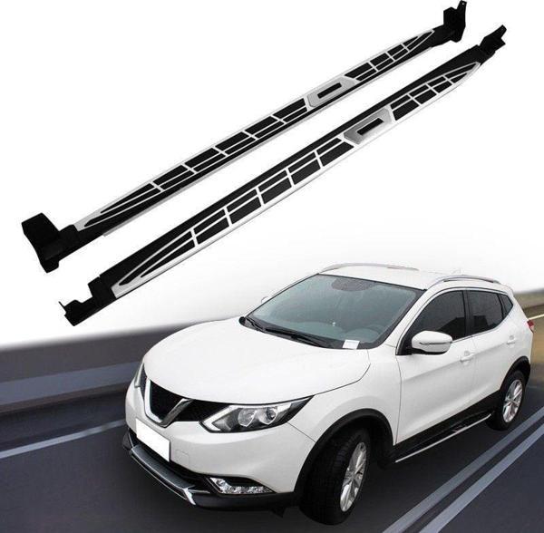 Nissan Qashqai Uyumlu -2014 Yan Basamak Koruma Side Step Square Style - Image 1