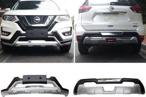 Nissan X-Trail Uyumlu -2018 Ön Arka Koruma Difüzör - Image 1