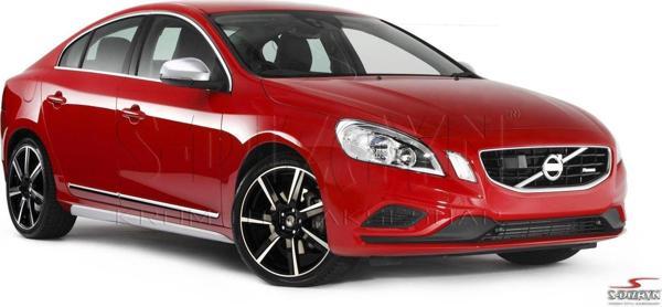 Volvo S Uyumlu 60 Kapı Koruma Çıtası Krom 2011-2013 - Image 1
