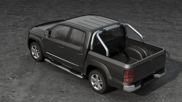 Volkswagen Amarok Uyumlu Kapı Koruma Çıtası Krom 2010 Üzeri - Image 1
