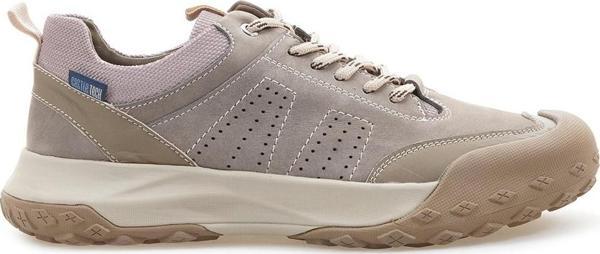 Yaşar Kaşlı Erkek Hakiki Deri Casual Günlük Ayakkabı (40-44) 24k Ykö-20380 M Kum Nubuk - Image 1