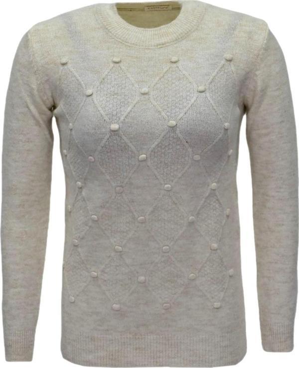 Kadın Yarım Balıkçı Yumoş Triko Kazak BGL-ST04125 - Image 1