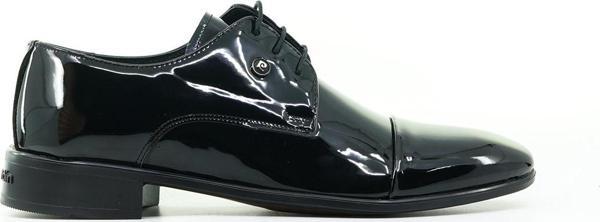 Pierre Cardin Erkek Klasik Günlük Ayakkabı (40-44) 24y 7028 M Siyah Rugan - Image 1