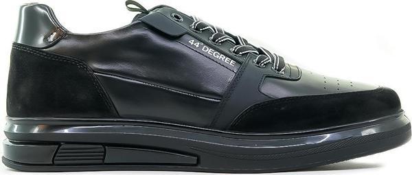 Yaşar Kaşlı Erkek Hakiki Deri Sneaker Günlük Ayakkabı (40-44) 24y Ykö-19451 M Siyah - Image 1