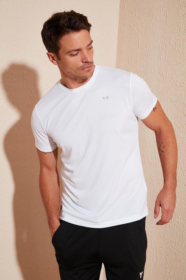 Buratti Bisiklet Yaka Erkek T Shirt 5657025 BEYAZ - Image 1