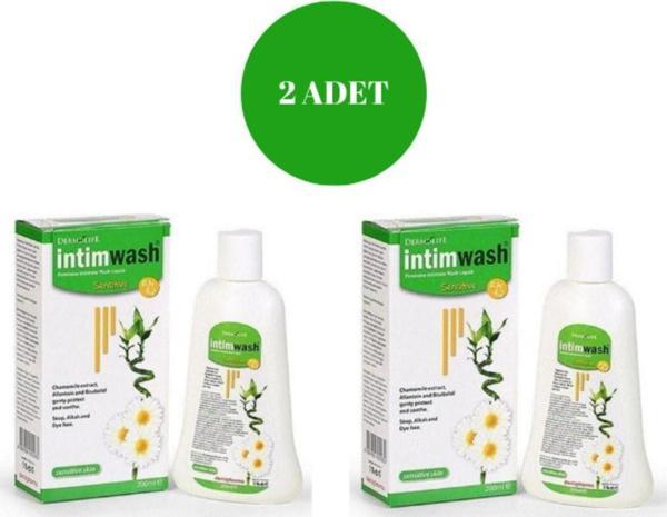 Dermolife Intim Wash Sensitive 200 Ml (2Adet) - Image 1