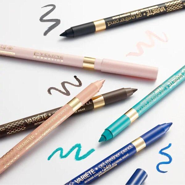 Eveline Eyeliner Jel Göz Kalemi Su Geçirmez Vegan - Image 1