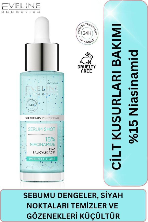 Eveline Cosmetics %10 Niacinamid + Çinko + Salisilik Asit Serum 30 Ml - Image 1