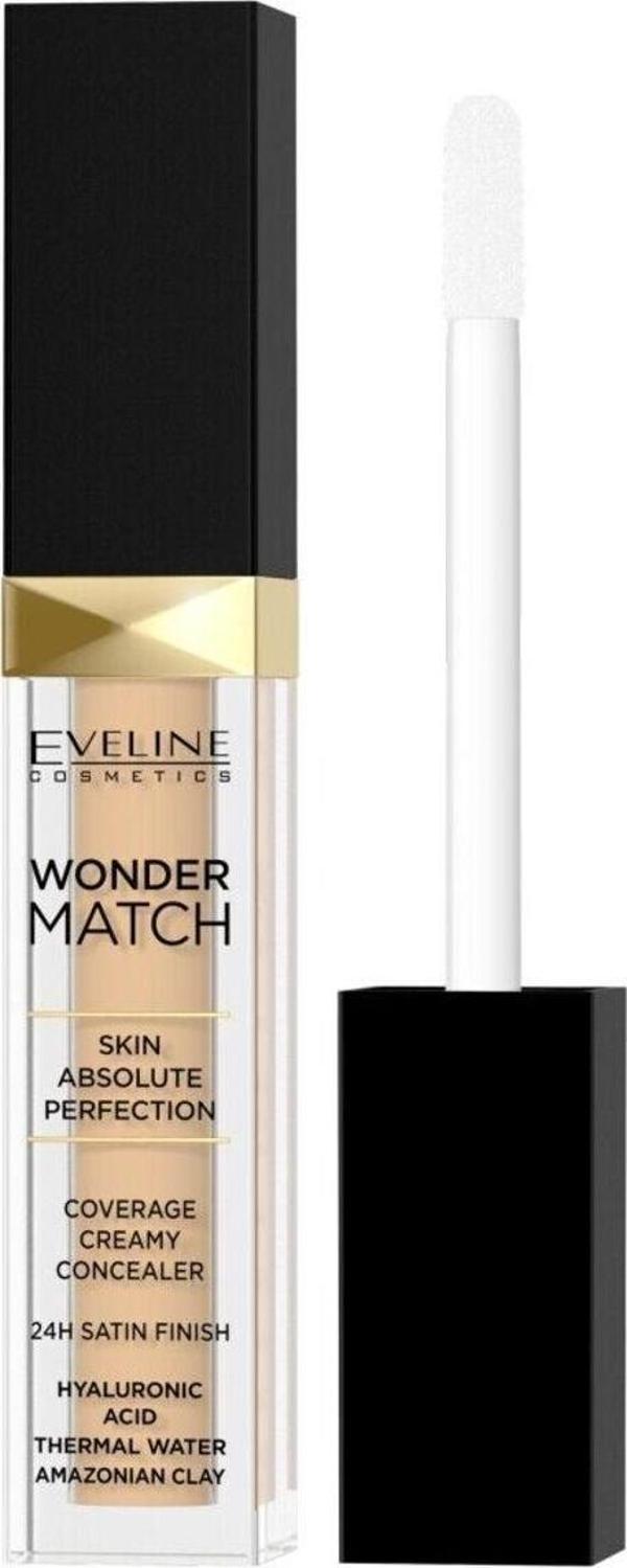 Eveline Cosmetics Eveline Wonder Match Concealer No 10 Lıght Vanılla 6,8Ml - Image 1