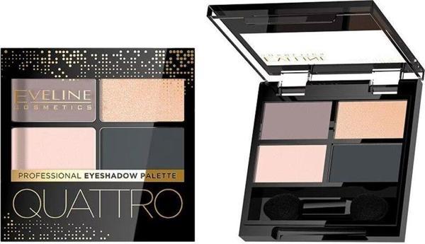 Eveline Cosmetics Eyeshadow Quattro Göz Farı Paleti 4'Lü - Image 1
