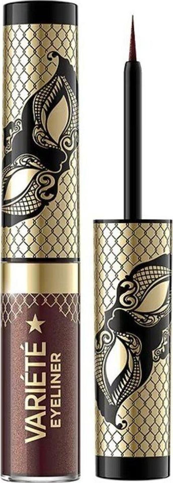 Eveline Cosmetics Variete Sparkling Likit Işıltılı Eyeliner Suya Dayanıklı - Image 1