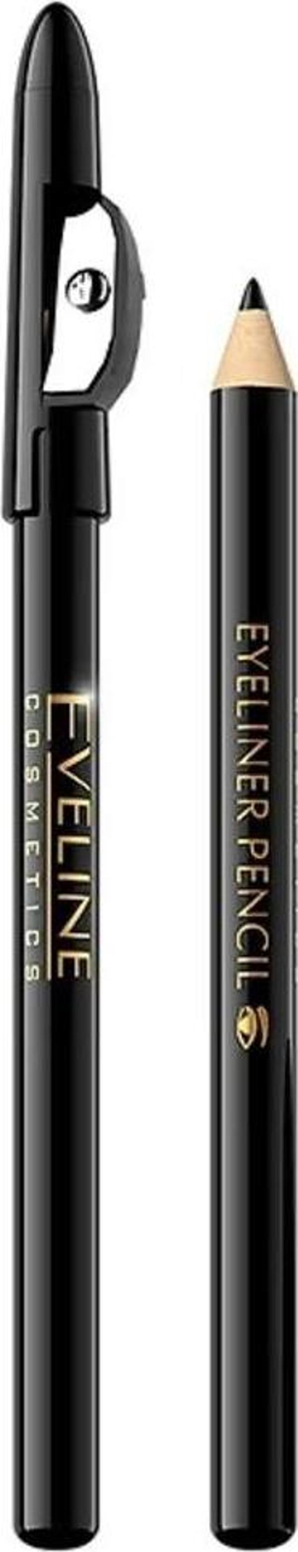 Eveline Cosmetics Long-Wear Black Kalemtraşlı Eyelıner - Image 1
