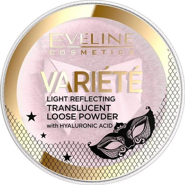 Eveline Cosmetics Mineral Pigment İçeren Hyalüronik Asitli, Işık Yansıtan Yarı Saydam Toz Pudra 6 Gr - Image 1